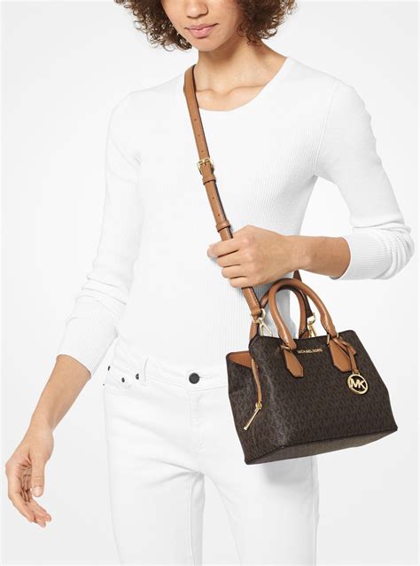 Camille Small Leather Satchel 